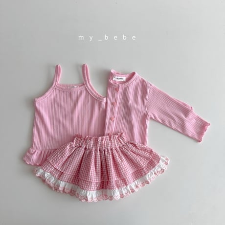 mybebe/21. cooling fril sleeveless XS-XL