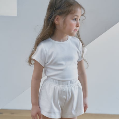 coycoya/14. plain button short pants S-2XL