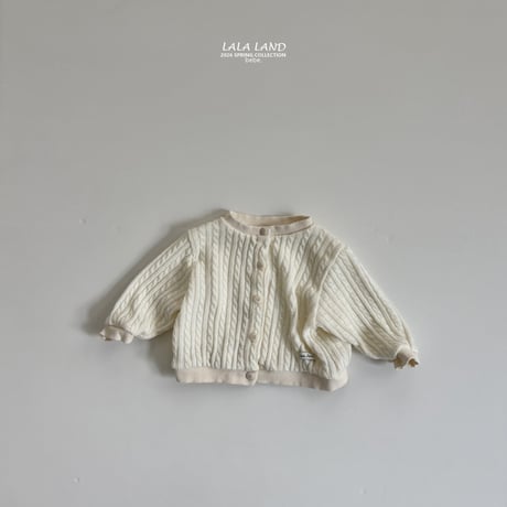lalaland/72. bebe twist knit cardigan 12M-18M