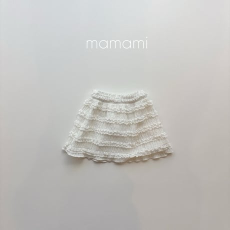 mamami/76. fril fit skirt JS-JL