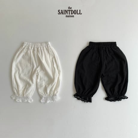 saintdoll/80. rora fril pants ADULT
