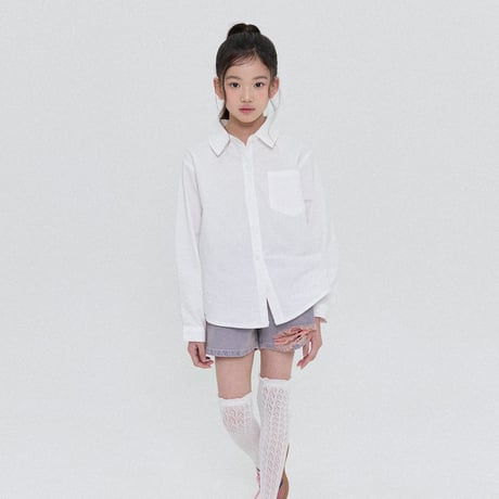 forkchips/33. ribbon punching shirt M-XL