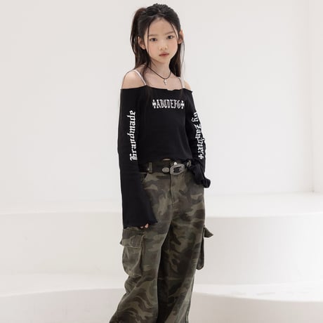 zanclover/30. wide cargo pants 13-19