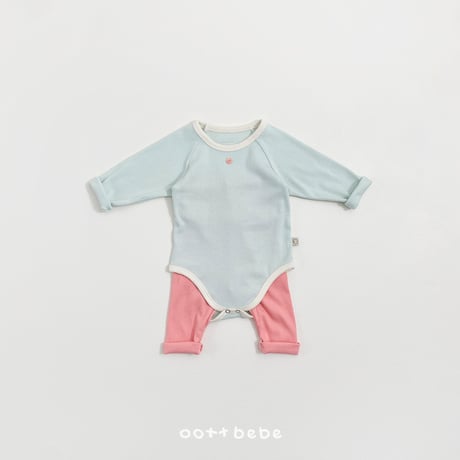 oottbebe/7. picnic ( modal golgi ) suit S(0-6M)-M(6-12M)