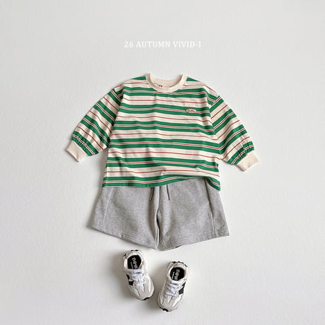 vividi/44. autumn pin tuck half pants JS-JM
