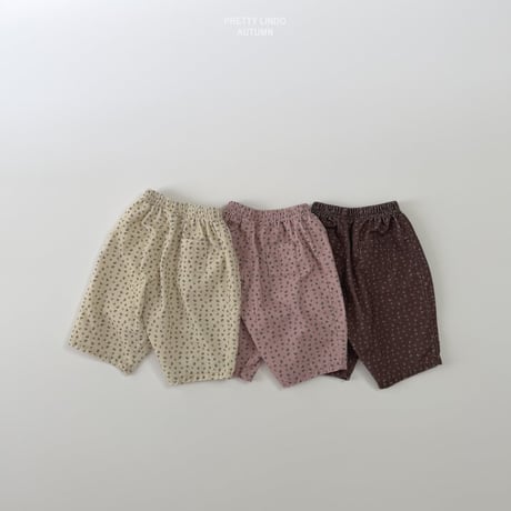 lindo/66. bao flower pants XS-XL