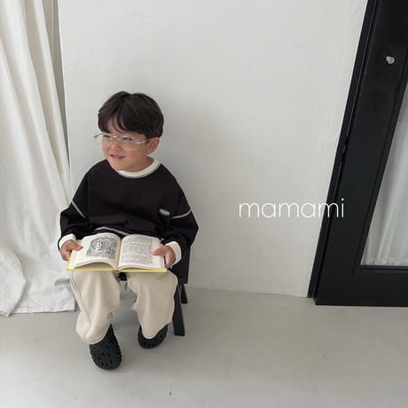 mamami/17. mmm stitch T-shirt XS-XL