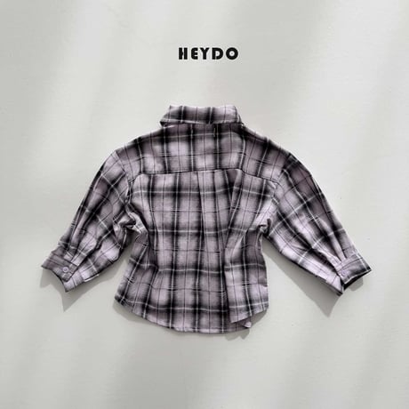 heydo/21. fade check shirt S-XL