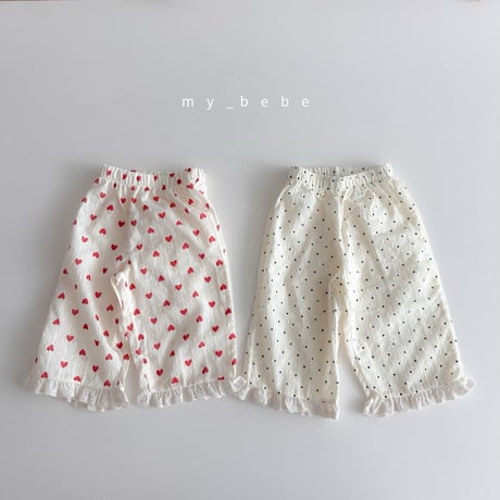 mybebe/24. lace straight pants XS-XL