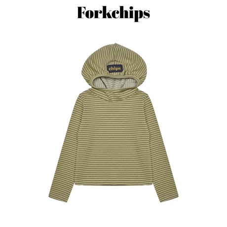forkchips/46. burdy rappa hood T-shirt JS-JXL