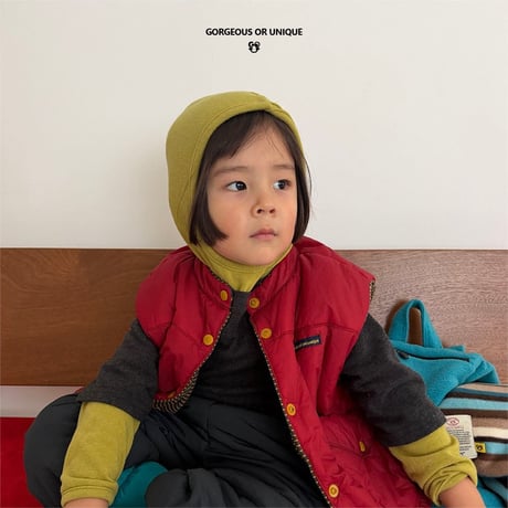 gou/108. both sides ) vest JS(8-9Y)-JL(10-11Y)
