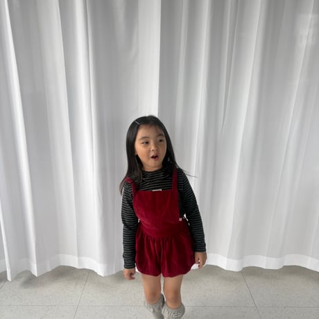 pepper/39. coduroy short overalls  XS-XL