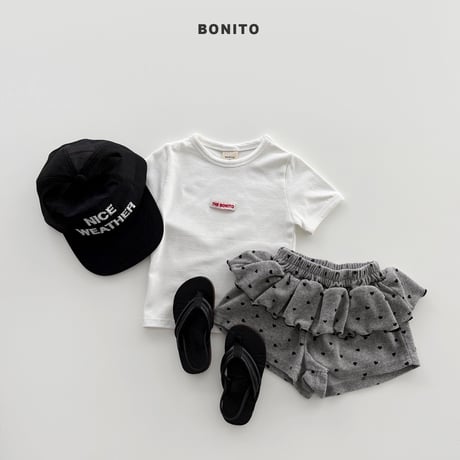 bonito/90. mini heart frill shorts? JS-JM