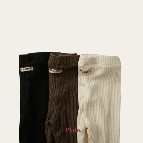 plain/4. shirring leggings XS-XL