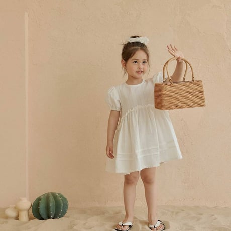 melikey/143. Veil puff one-piece JS-JM