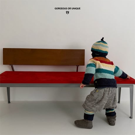 gou/102. colorfully cardigan JS(8-9Y)-JL(10-11Y)