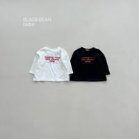 blackbean/12. chacing bebe T-shirt S-M