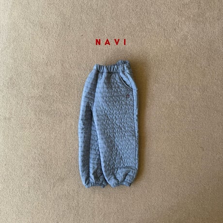 navi/88. quilting pants 2XL-JL