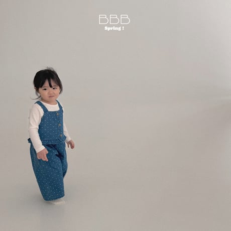 bellabambina/68. bebe heart denim set 12M-S