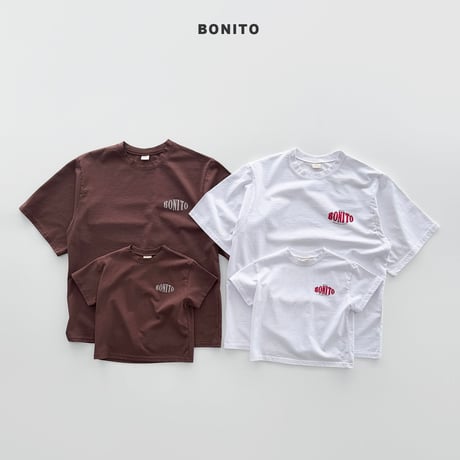 bonito/27. bonito logo tee? 12M-XL