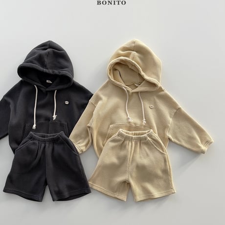 bonito/58. waffle hood set JS-JM