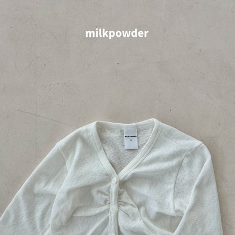 milkpowder/2. punching ( 7bu ) cardigan 13-15
