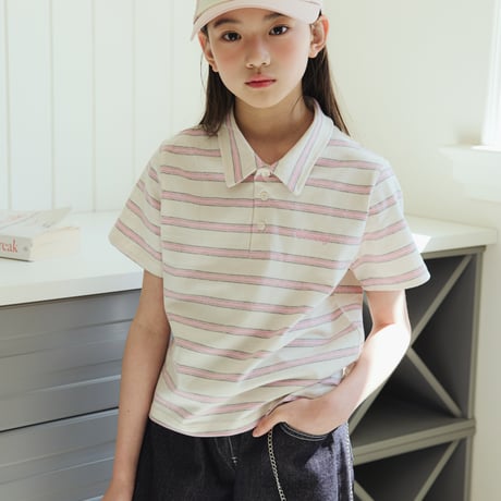 sm2/11. romance collar T-shirt 9-17