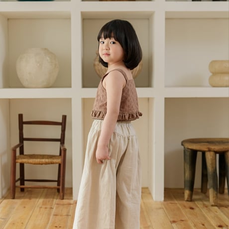 monatelier/2. sand linen pants S-2XL