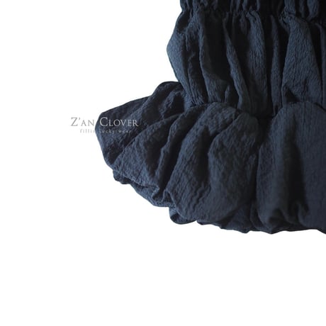 zanclover/42. bubble shirring one-piece 13-19