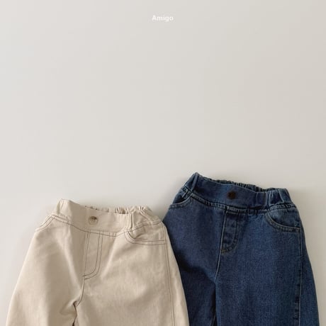 amigo/19. curb denim pants XS-XL
