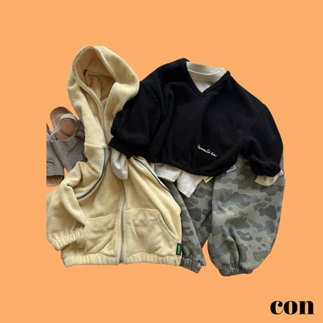 con/16. v embroidery knit XXS-M