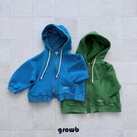 growb/6. uni zipup XS-XL