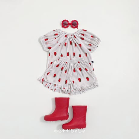 oottbebe/40. sweet very plitch ( kids ) updown set XS(1-2Y)-XL(6-7Y)