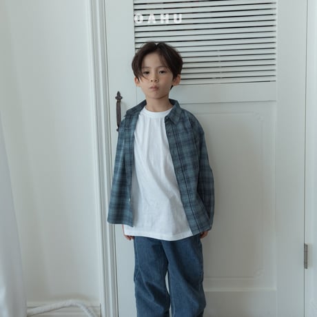 oahu/32. urban check shirt S-XL