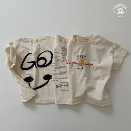 gou/164. B- go  you half t T-shirt 2(6-12M)-3(12-18M)
