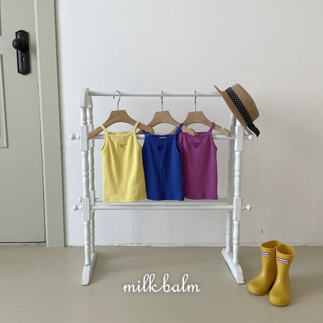 milkbalm/28. heart golgi sleeveless XS-XL
