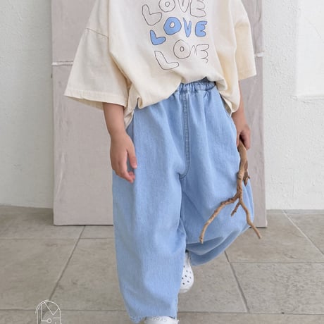 lovin/16. pleated baggy denim pants 1-11