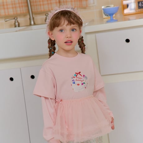 chouchoushasha/20. Happy Verse Layered T-Shirt XS-XL