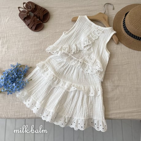 milkbalm/23. pure punching skirt XS-XL