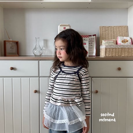secondmoment/61. babi fril T-shirt JS-JL