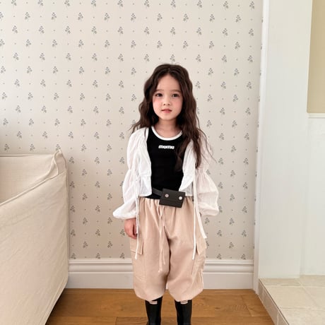 comma/206. puff cardigan 140-150
