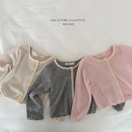 melikey/33. natural less cardigan XS-XL
