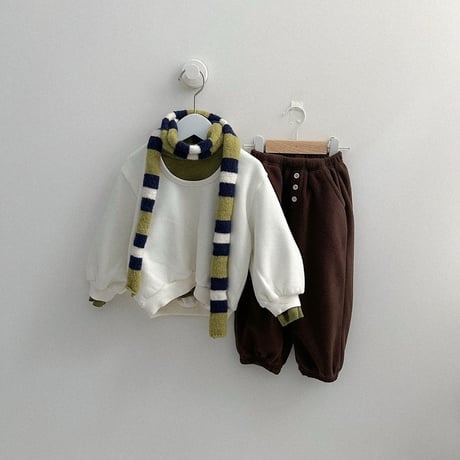 digreen/3. Deep U-Neck Sweatshirt S-2XL