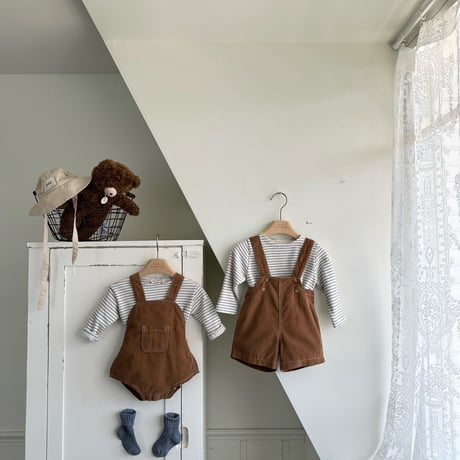monbebe/22. royal corduroy baby suit S(6-12M)-L(24-36M)