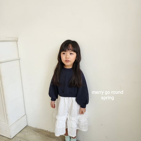 merrygoround/16. man-to-man one-piece XS-2XL
