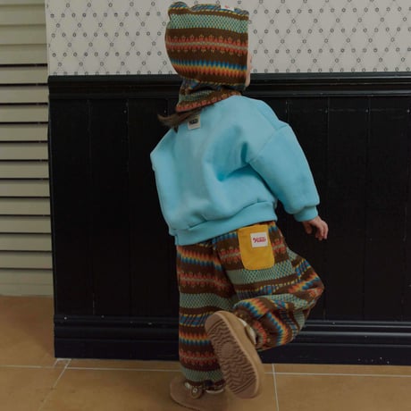 tinyhiker/34. Nordic pattern jogger XS-XL