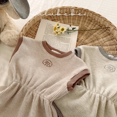 valubebe/12. cropple two color suit 6M-18M