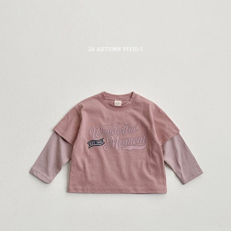 vividi/86. wonder double T-shirt JS-JM