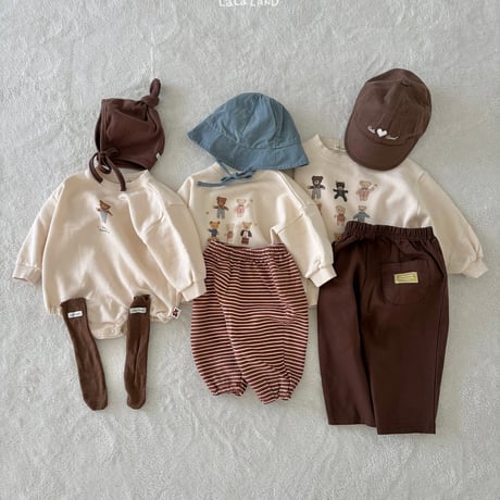 lalaland/48. b stripe zzuri pants 6M-18M