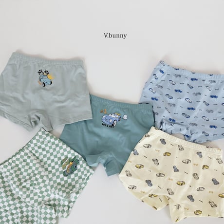 vbunny/56. racing underpants S-3XL